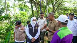 Gubernur Khofifah Siapkan Lahan Relokasi Warga Terdampak Tanah Bergerak di Pacitan<
