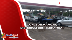 Longsor di Mamuju, Distribusi BBM Terhambat