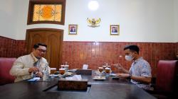 Ridwan Kamil Bertemu Gibran, Gagas Pertukaran Nama Jalan di Solo dan Jabar<