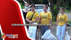 Kegiatan Beach Clean Up di Bali jelang KTT G20