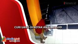 Viral Curi Uang Kotak Amal Masjid di Baubau, Pelaku Terekam CCTV
