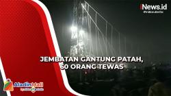 Ngeri! Jembatan Gantung Patah di Gujarat, 60 Orang Tewas