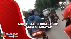 Depresi karena Kesulitan Ekonomi, Pengendara Mobil Pikap Kabur usai Isi BBM Tanpa Bayar