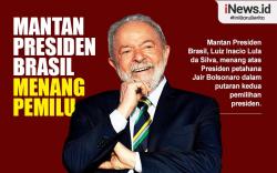 Infografis Mantan Presiden Brasil Lula Menang Pemilu