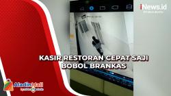 Kasir Bobol Brankas Restoran Cepat Saji, Bawa Kabur Uang Puluhan Juta Rupiah