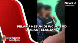 Mesum di Kamar Mandi Masjid Grobogan, Sejoli Diarak Telanjang