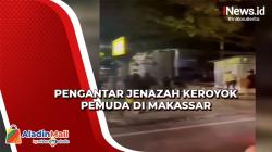 Pengantar Jenazah Keroyok Pemuda di Makassar, Pelaku Diamankan Polisi