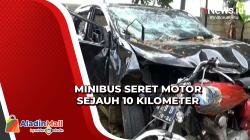 Pengemudi Diamuk Warga Usai Tabrak dan Seret Motor Sejauh 10 Kilometer