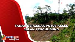 Ribuan Warga Terisolasi akibat Tanah Bergerak di Banjarnegara
