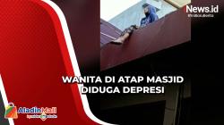 Wanita Muda yang Naik ke Atap Masjid di Mojokerto Mengaku Kabur dari Rumah