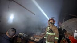 Toko Sembako Depan Pasar Pelita Sukabumi Terbakar, Diduga akibat Korsleting Listrik