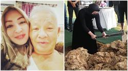 Antarkan Ayahanda ke Peristirahatan Terakhir, Tangis Angelina Sondakh Pecah saat Mencangkul Tanah Makam