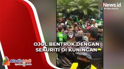 Selisih Paham, Driver Ojol Terluka Diduga Dipukul Sekuriti di Perkantoran Kuningan