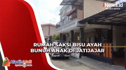 Ayah Bantai Anak dan Istri di Jatijajar Depok, Rumah Dipasangi Garis Polisi dan Bendera Kuning