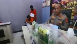Tabrak Polisi dengan Motor, 2 Pria di Palembang Bawa Sabu 2 Kg Ditangkap<
