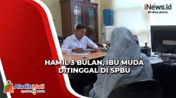 Miris, Ibu Muda Hamil 3 Bulan Ditinggal Suaminya di SPBU Bireuen