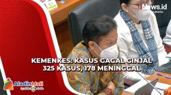Kemenkes: Kasus Gagal Ginjal di Indonesia 325 Kasus, 178 Meninggal