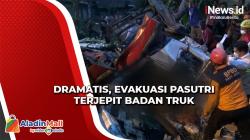 Evakuasi Pasutri yang Terjepit Badan Truk di Tuban Berlangsung Dramatis, Begini Kondisinya