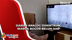 Siaran TV Analog di Jabodetabek Dihentikan, Warga Bogor Belum Siap