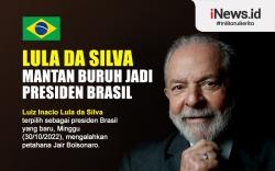 Infografis Lula da Silva, Mantan Buruh Jadi Presiden Brasil