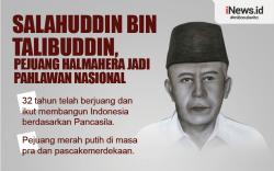 Infografis H Salahuddin Talabuddin, Pahlawan Nasional asal Halmahera Tengah
