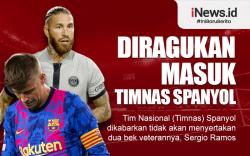 Infografis Sergio Ramos dan Gerard Pique Diragukan Masuk Timnas Spanyol di Piala Dunia 2022