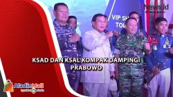 Momen Kompak KSAD dan KSAL Dampingi Prabowo di KRI dr Wahidin Sudirohusodo