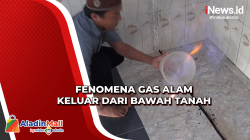 Fenomena Gas Alam Keluar dari Bawah Tanah Musala di Situbondo