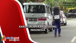  Kakek Tunaikan Nazar Jalan Kaki dari Aceh ke Papua