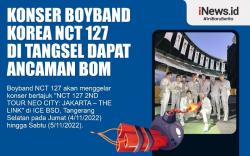 Infografis Konser Boyband Korea NCT 127 di Tangsel Dapat Ancaman Bom