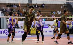 Livoli Divisi Utama 2022: Dramatis! Tim Voli Putra STIN Pasundan Kalahkan Berlian Bank Jateng di Final Four