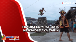 Menyaksikan Tradisi Lompat Batu yang Terkenal di Desa Hilisimaetano Nias Selatan