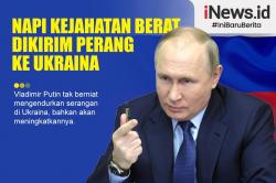 Infografis Napi Kejahatan Berat Dikirim Perang ke Ukraina