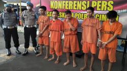 Ini Tampang 5 Berandal Bermotor Sadis di Kebon Kopi Cimahi