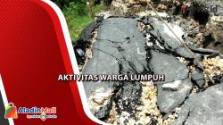 Curah Hujan Tinggi, Jalan Antar Desa di Bojonegoro Longsor 50 Meter<
