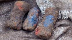 Geger, Warga Campaka Cianjur Temukan 3 Mortir saat Kerja Bakti Pembuatan Jalan