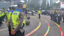 Satlantas Polrestabes Bandung Pastikan selalu Siaga Layani Masyarakat di Akhir Pekan <