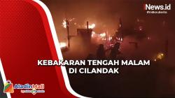 Diduga Korsleting Listrik, Lapak di Cilandak Terbakar