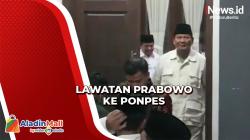 Momen Prabowo Sambangi Ponpes API Magelang