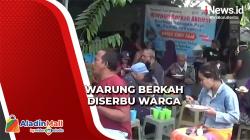Diserbu Warga, Warung Berkah Akhirat di Surabaya Cuma Bayar Rp2.000