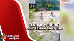 Asyik Senam Jantung, 3 Orang di Sinjai Tertimpa Pohon