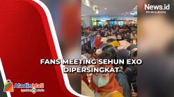 Fans Meeting Sehun EXO Dipersingkat dari 1 Jam Jadi Kurang dari 10 Menit