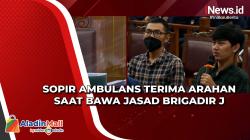 Terungkap, Sopir Ambulans Terima Arahan saat Bawa Jasad Brigadir J ke RS Polri Kramat Jati