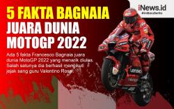 Infografis 5 Fakta Pecco Bagnaia Juara Dunia MotoGP 2022