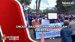 Unjuk Rasa, Kepala Sekolah Swasta se-Jabar Tuntut BPMU Bisa Naik<