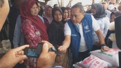 Kunjungi Pasar Panyabungan Madina, Mendag Zulkifli Hasan Temukan Harga Beras Naik<