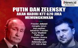 Infografis Putin dan Zelensky Akan Hadiri KTT G20 Bali jika Kondisinya Memungkinkan