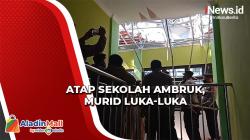 Atap Sekolah Ambruk saat Belajar di Gunungkidul, Belasan Murid Tertimpa Genting dan Baja Ringan