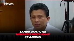 Sambo dan Putri Menangis Minta Maaf ke Ajudan