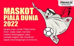 Infografis La'eeb Maskot Piala Dunia 2022 Qatar yang Memiliki Filosofi Tinggi